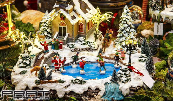 Navidad - Patinadores sobre hieloa
